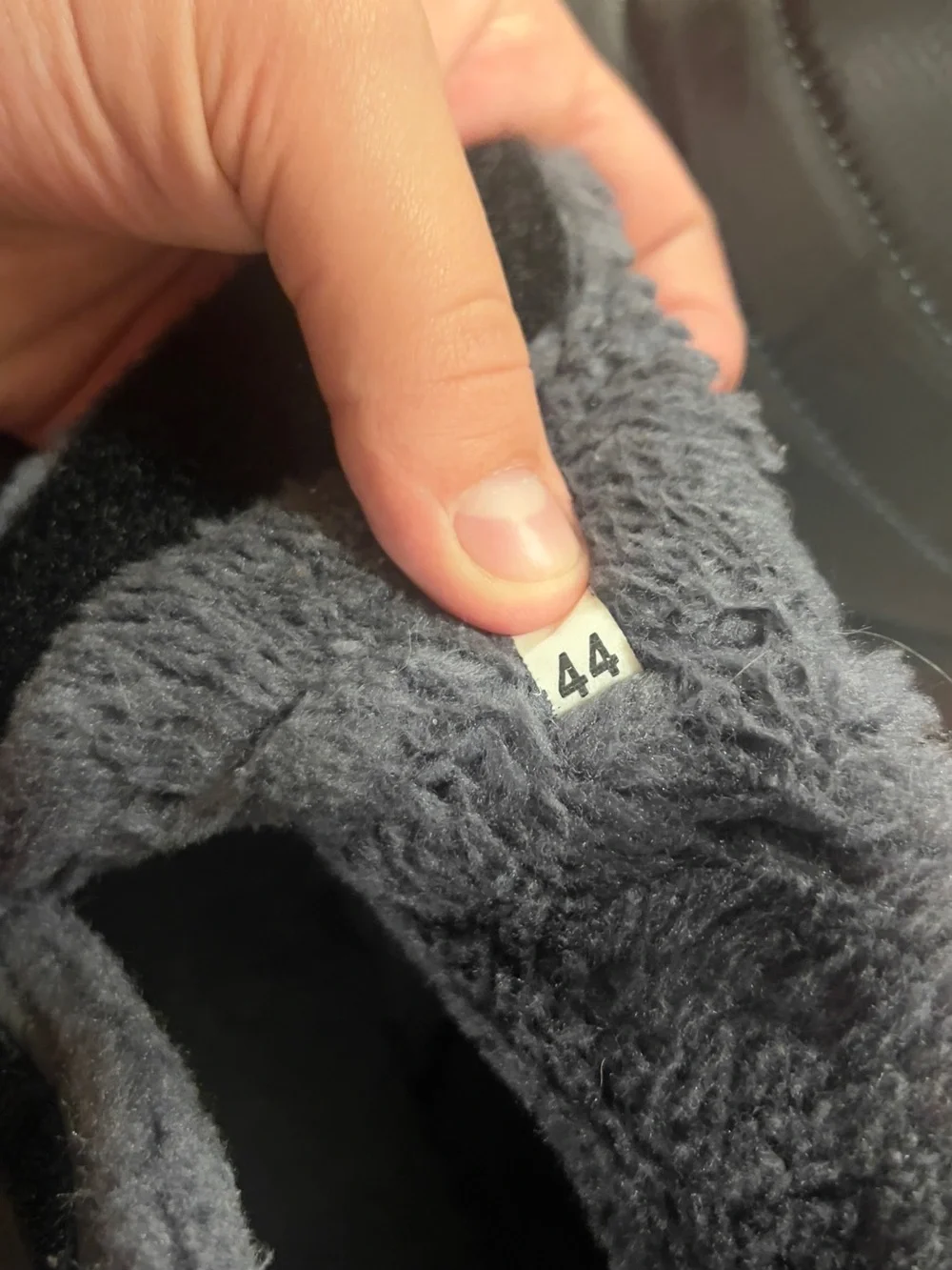 Gray Quilted Winter Booties with Fleece Lining